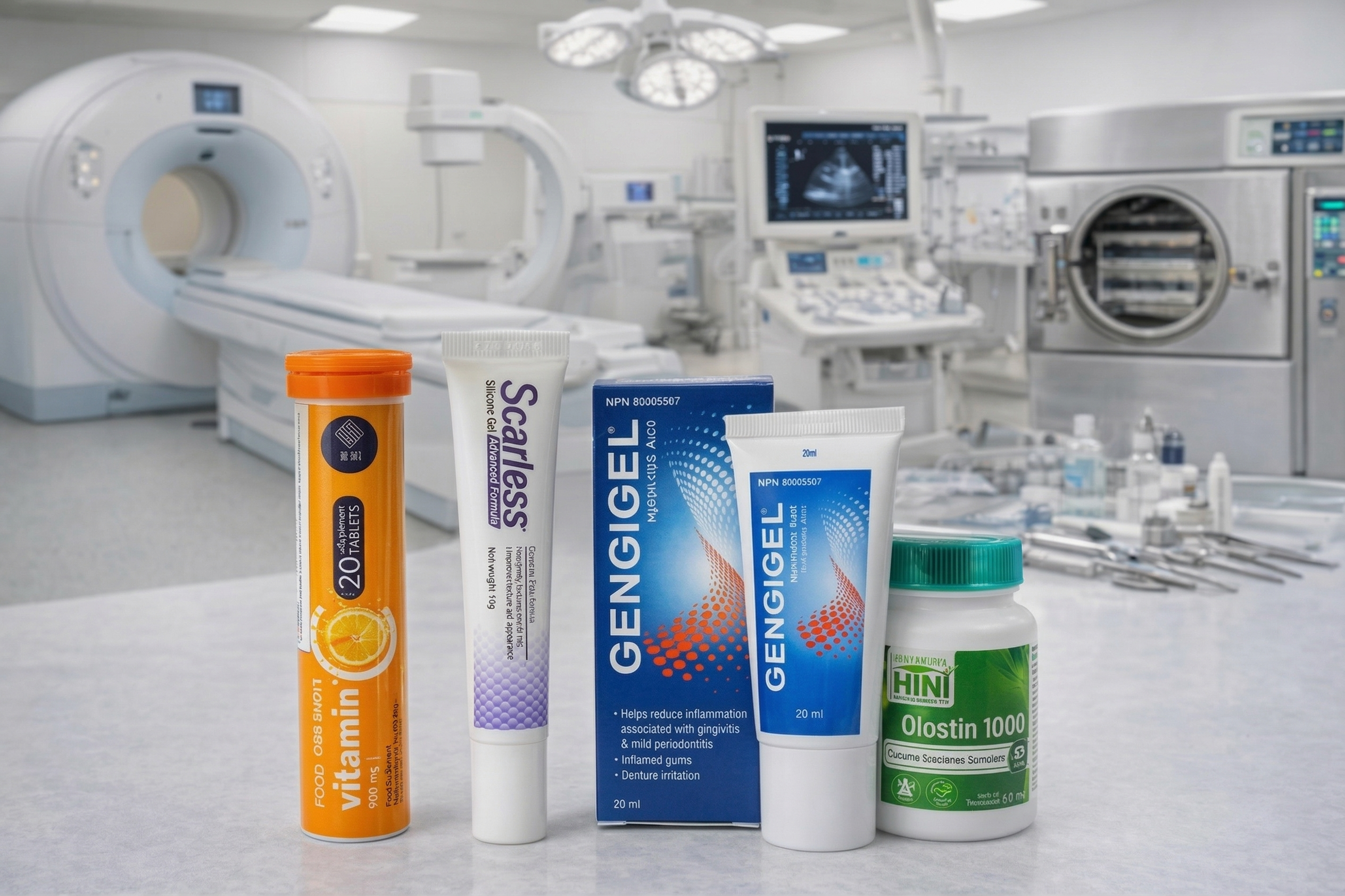 Illustration of InAid's global pharmaceutical partners